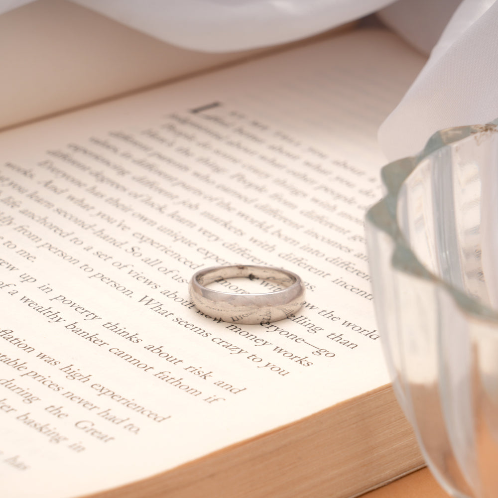 Premium Minimalist Silver Plain Ring