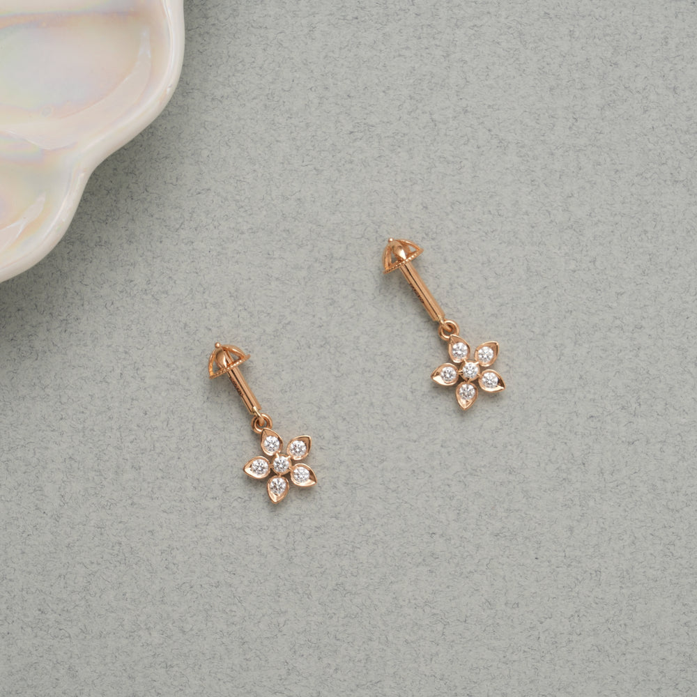 Sparkle Floral Petal Diamond Koppu