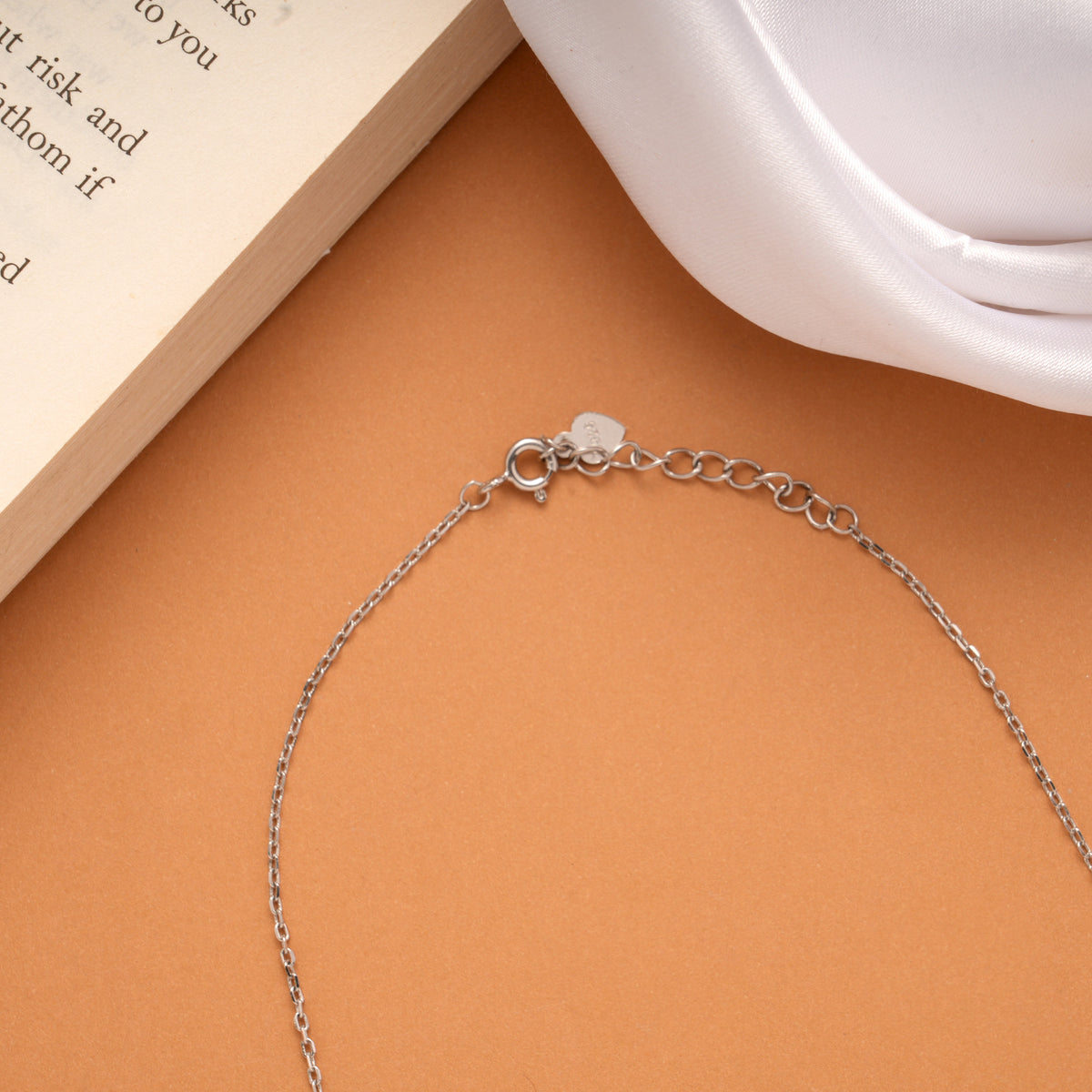 Elegant Evil Eye Charming Silver Chain