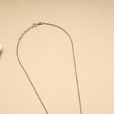 Classic Triple Stone Silver Chain