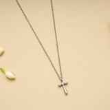 Classic Triple Stone Silver Chain