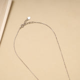Elegant Evil Eye Blue Stone Silver Chain