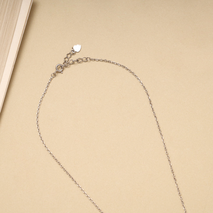 Elegant Evil Eye Blue Stone Silver Chain