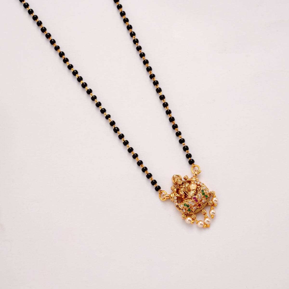 Divine Dhana Lakshmi Mangal Sutra Golden Chain