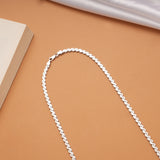 Classic Curved S Link Silver Chain