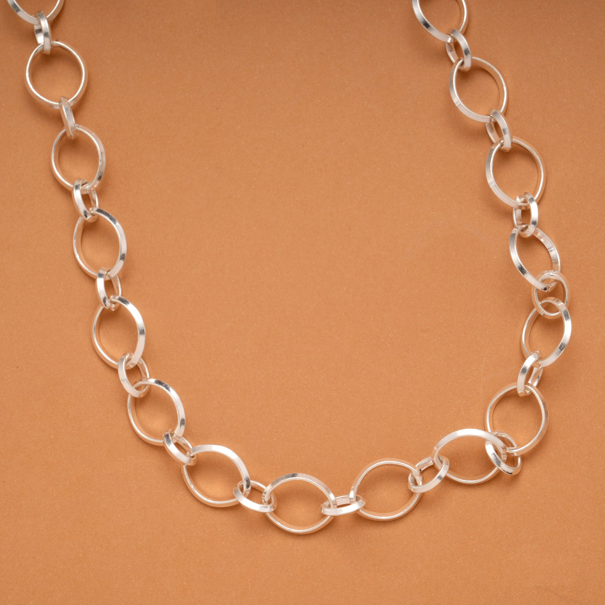 Regal Oval Link Silver Chain