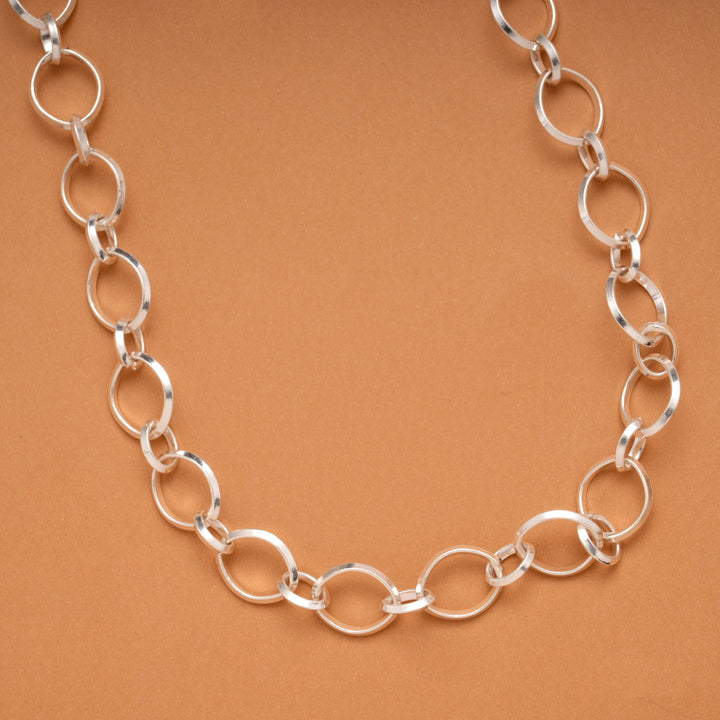Regal Oval Link Silver Chain
