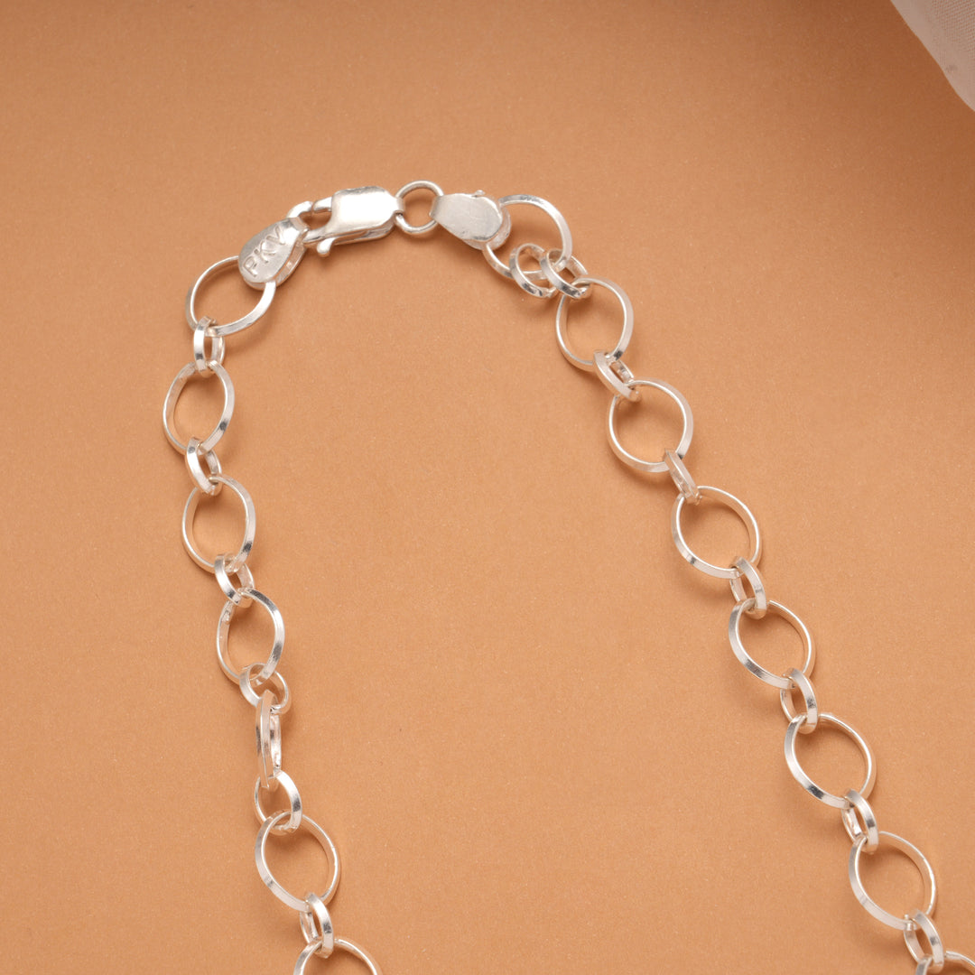 Regal Oval Link Silver Chain