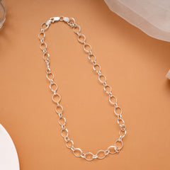 Regal Oval Link Silver Chain