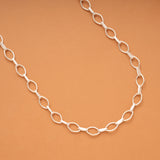 Bold Paper Link Silver Men’s Chain