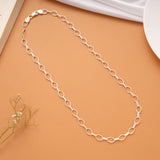 Bold Paper Link Silver Men’s Chain