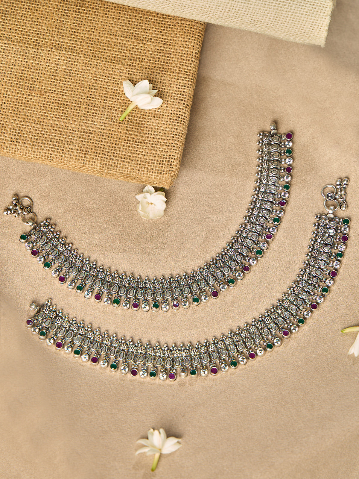 Maharani's Grace Antique Anklet
