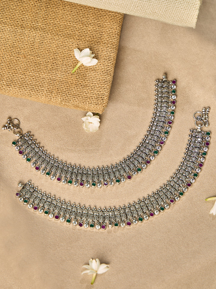 Maharani's Grace Antique Anklet