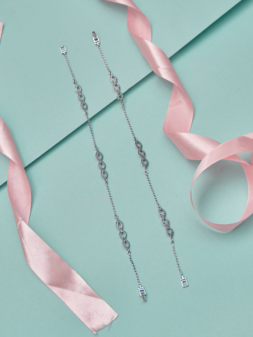Infinity Twist Fancy Anklet