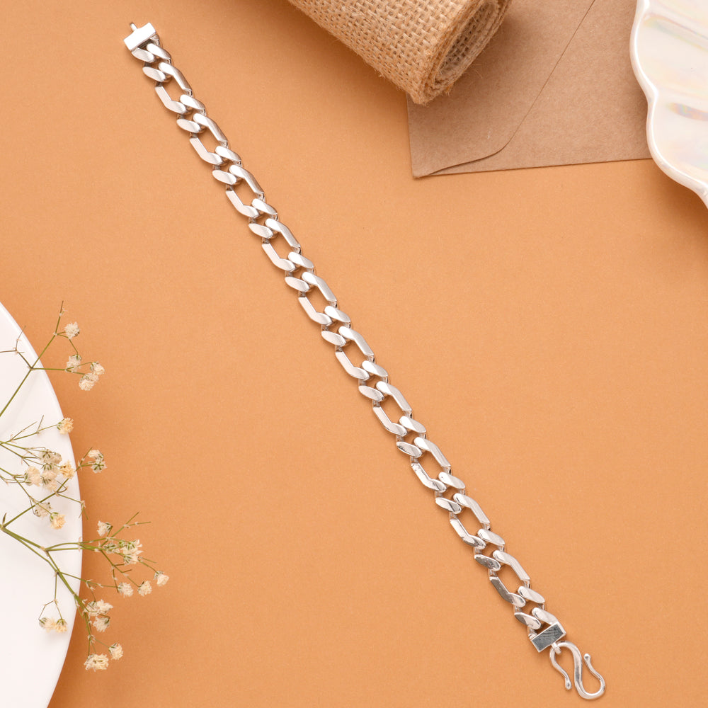 Classic Men's Silver Bracelet