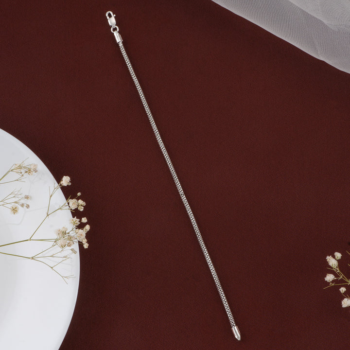 Trendy Silver Box Link Bracelet