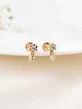 Diamond Drop with Star Stud