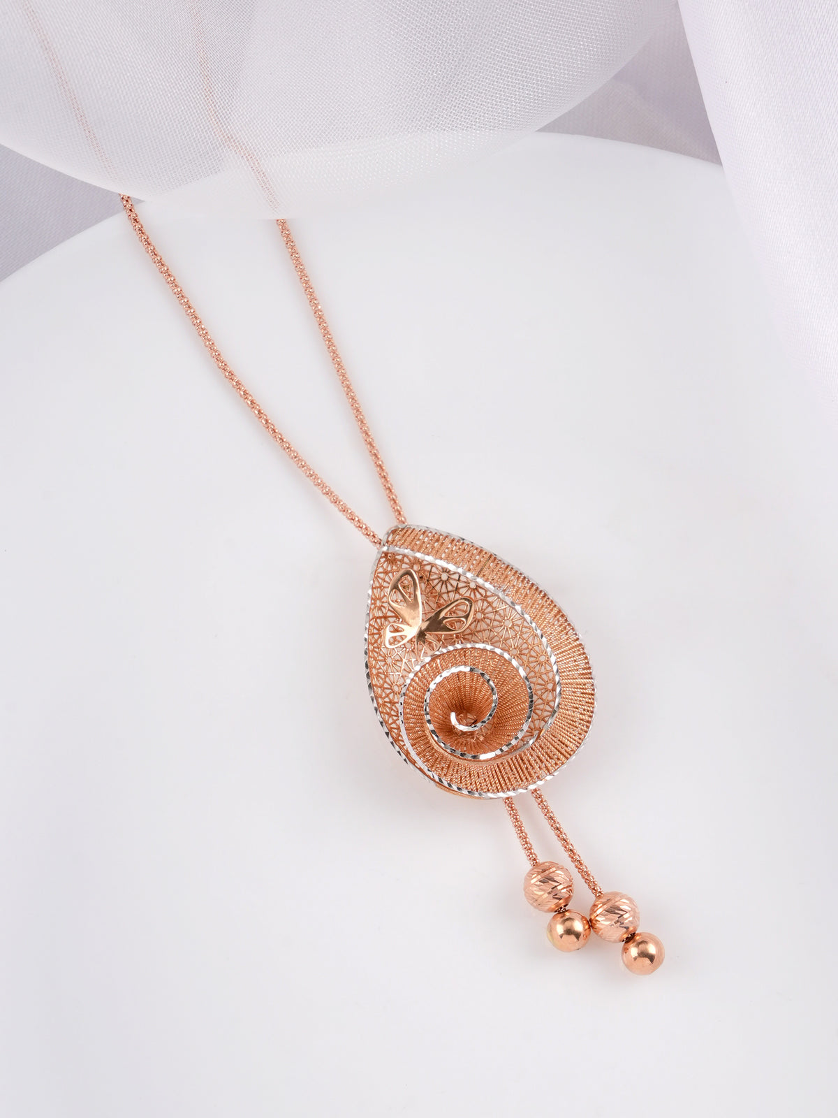 Turkey Design Floral Rose Gold chain