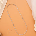 Italian Choco Spiral Silver Men’s Chain
