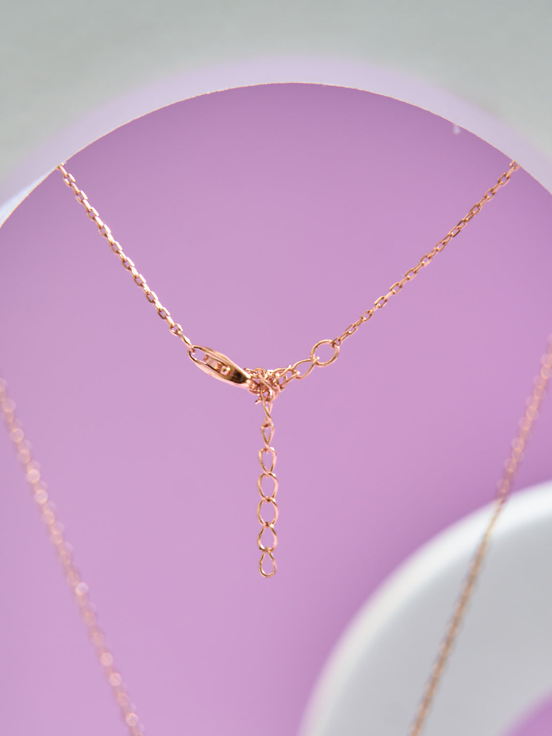 Rose Gold Multi Charm Chain