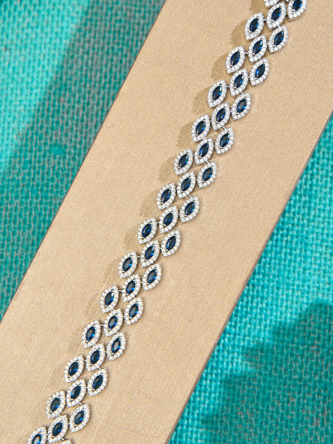 Sapphire Sparkle Marquise Bracelet