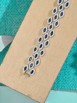 Sapphire Sparkle Marquise Bracelet