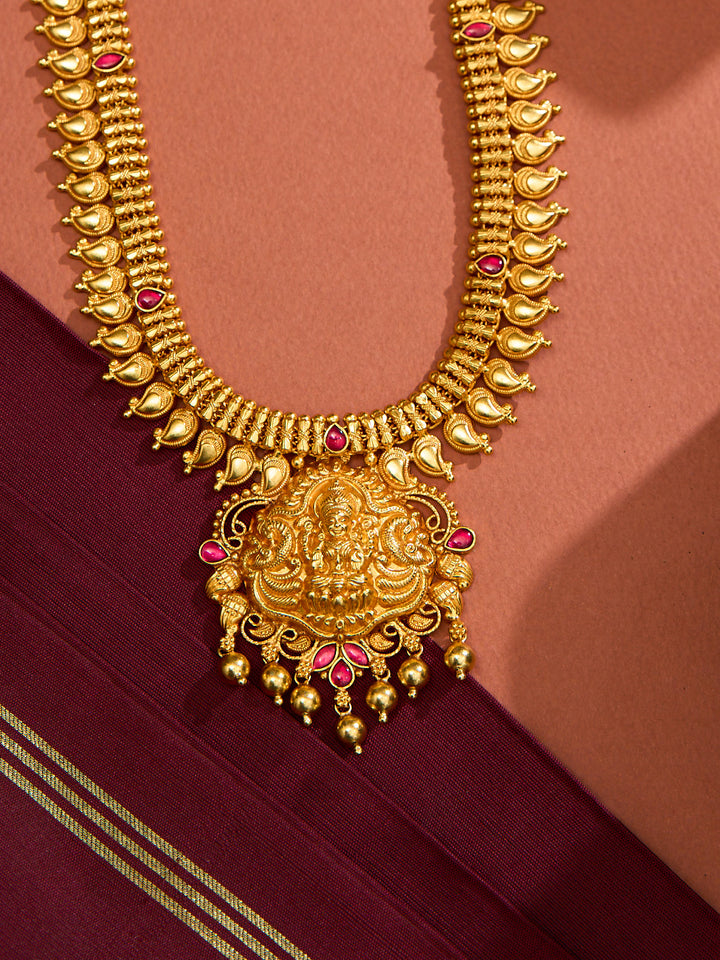 Traditional Lakshmi Ruby Mango Haram