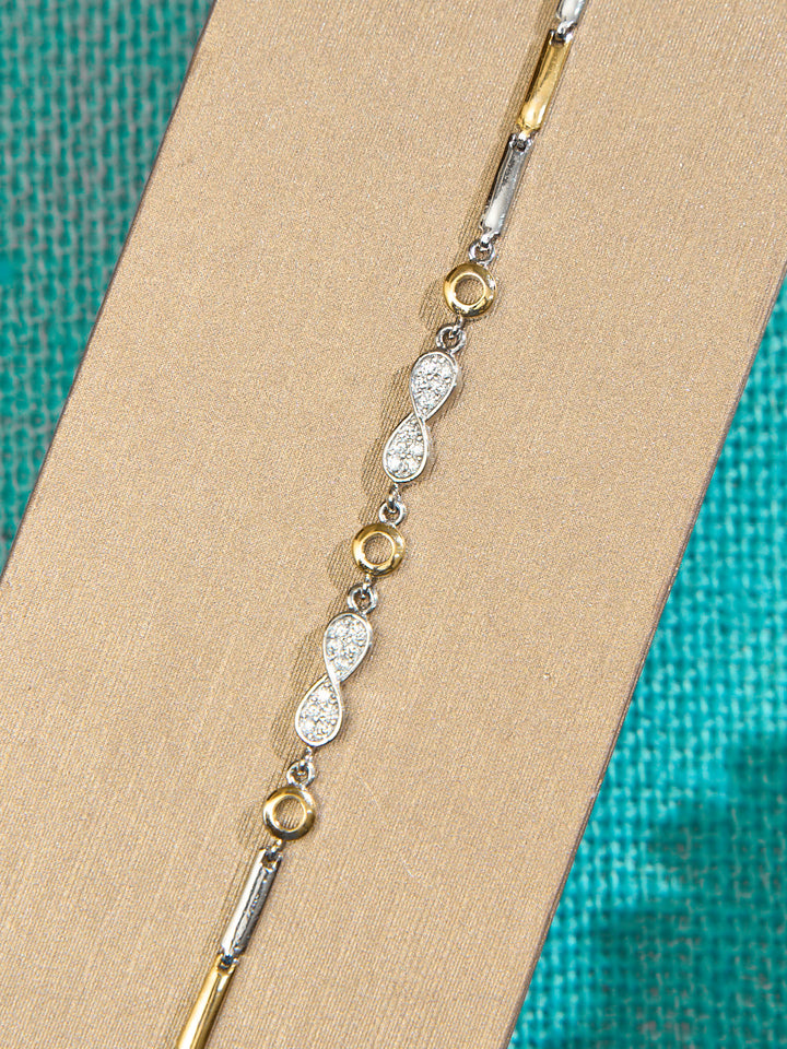 Rose Gold Infinity Bracelet