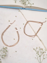 Blush Bloom Link Anklet