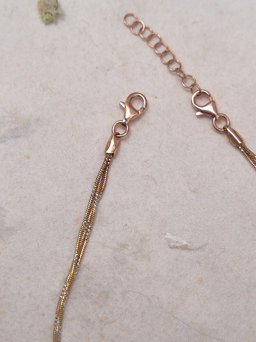 Twinkling Rose Halo Anklet