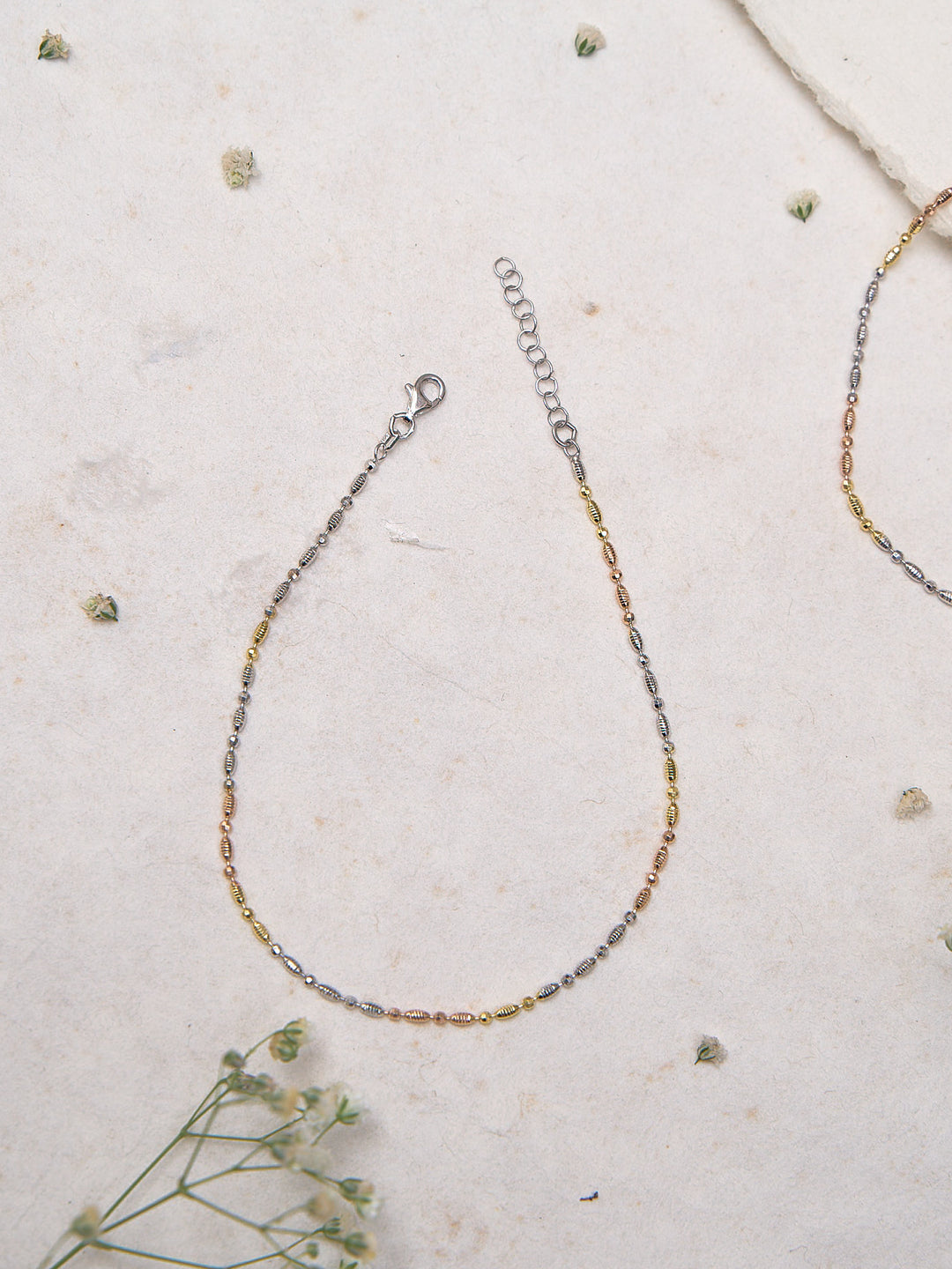 Rose Ember Link Anklet