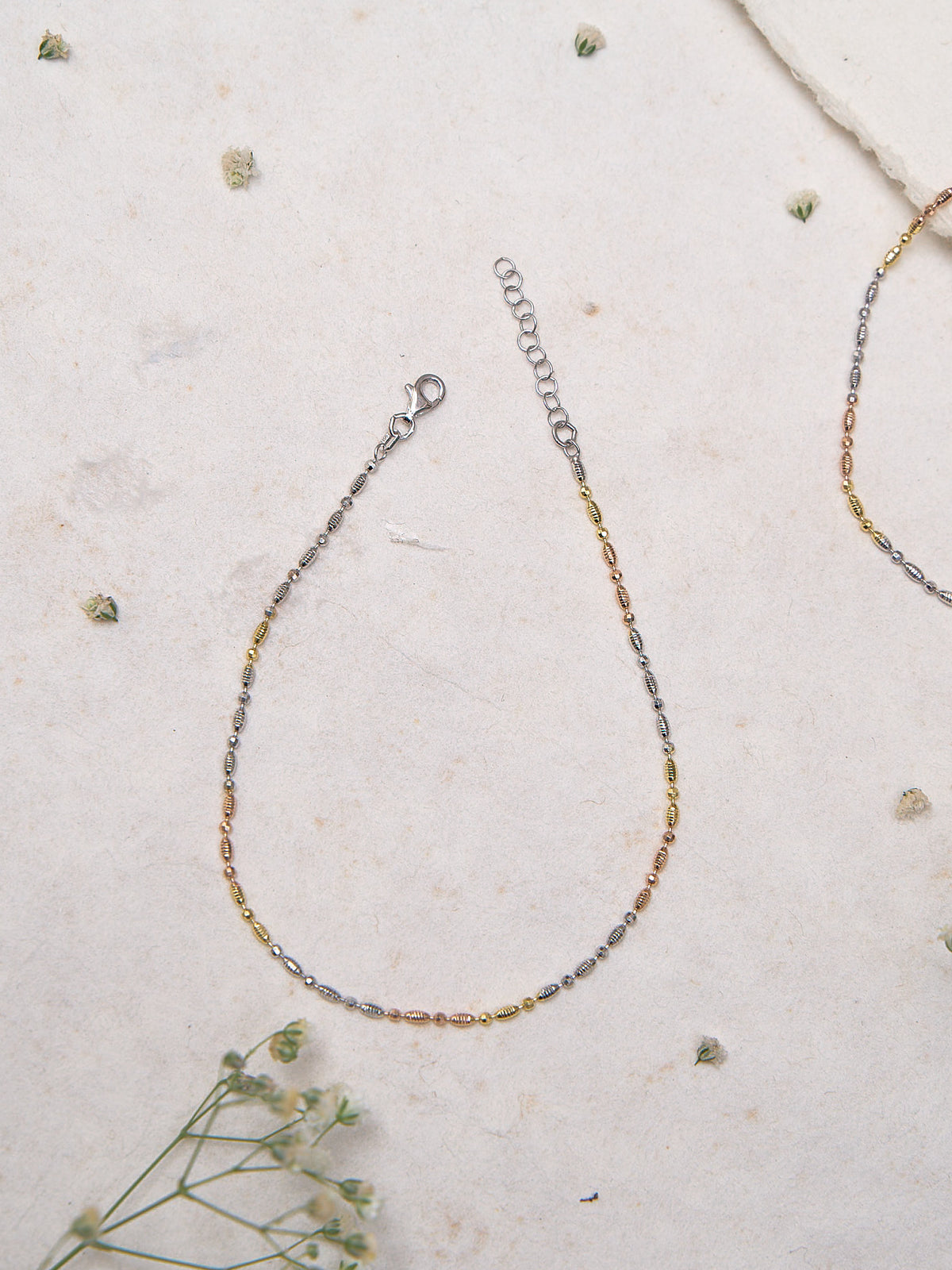 Rose Ember Link Anklet