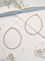 Petal Hue Rose Anklet