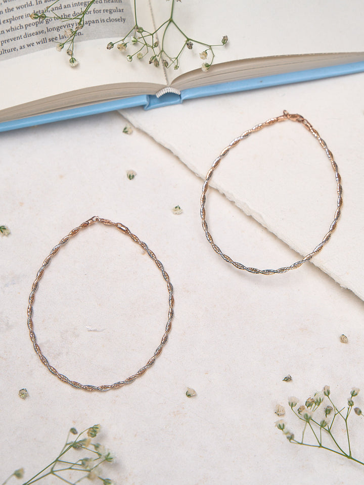Petal Hue Rose Anklet