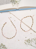 Rose Lace Petal Charm Anklet