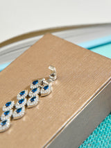 Sapphire Sparkle Marquise Bracelet