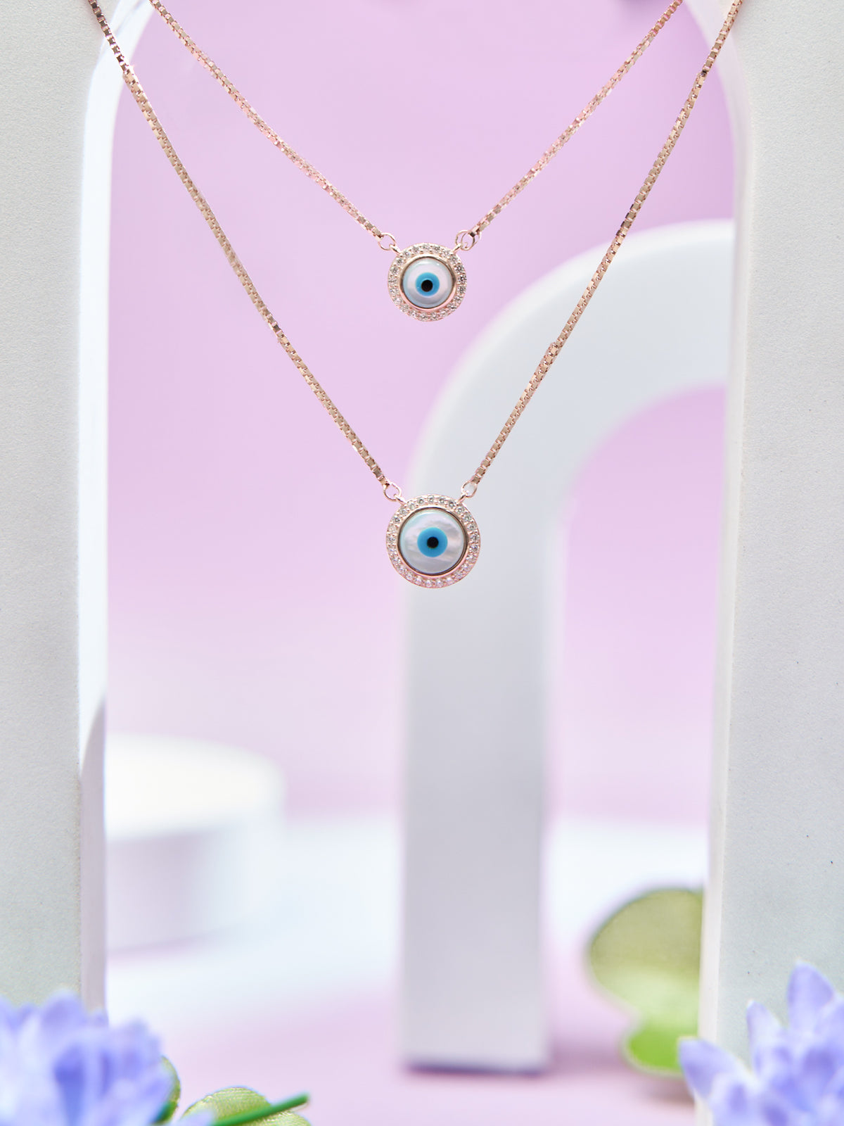 Mystic Rose Eye Chain