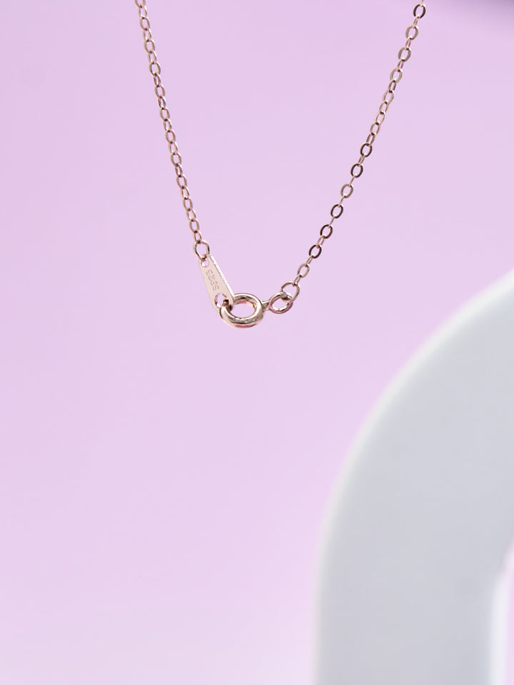 Rose Gold Blush Bloom Trail Chain
