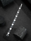 Stealth Mode Silver Bracelet