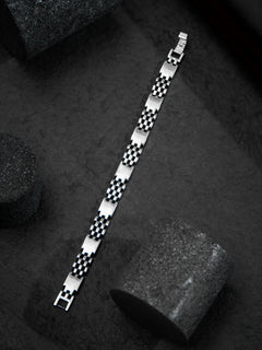 Stealth Mode Silver Bracelet