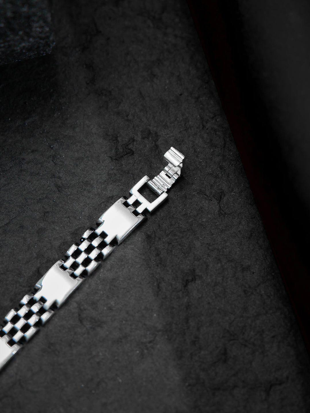 Stealth Mode Silver Bracelet