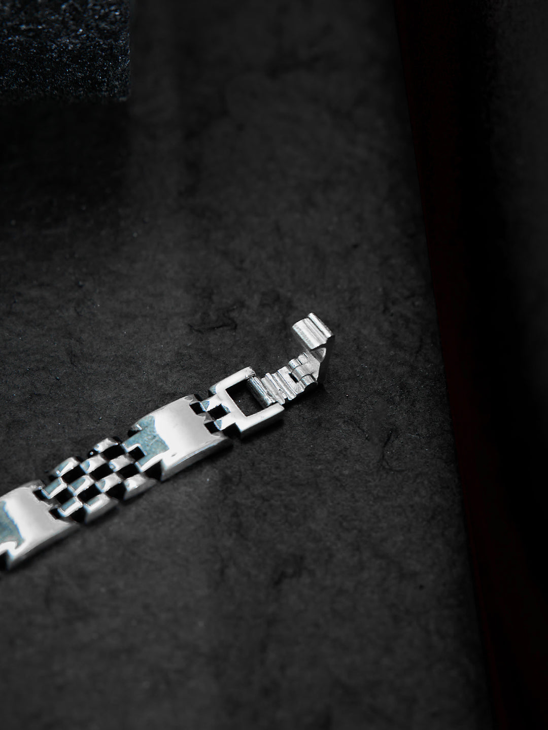 Stealth Mode Silver Bracelet