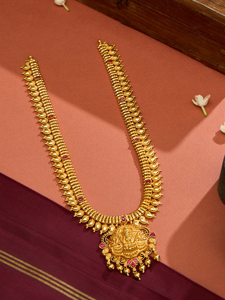 Traditional Lakshmi Ruby Mango Haram