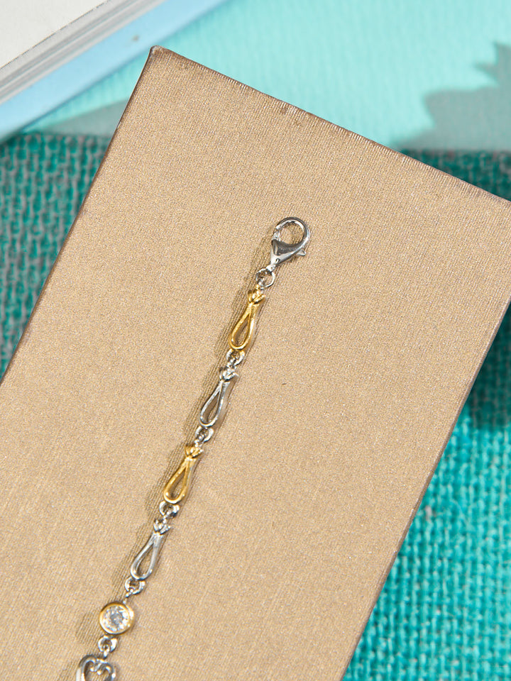 Crystal Infinity Bracelet