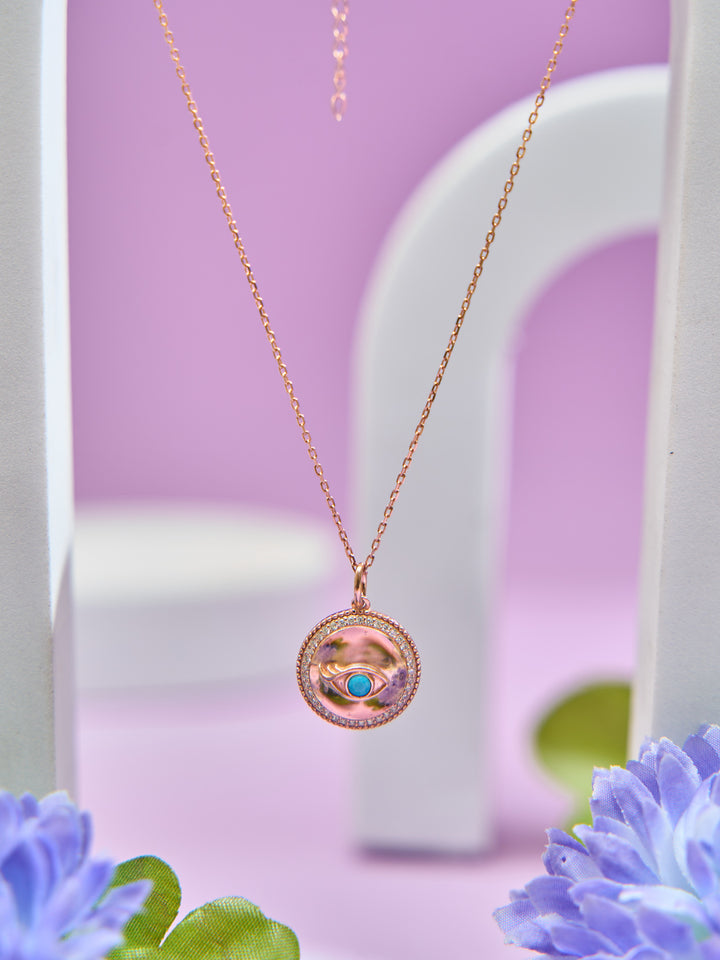 Luxe Bloom Evil Eye Chain