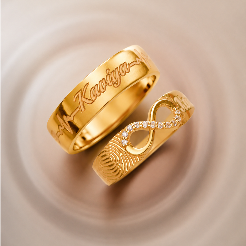 Signature Engraved Bands