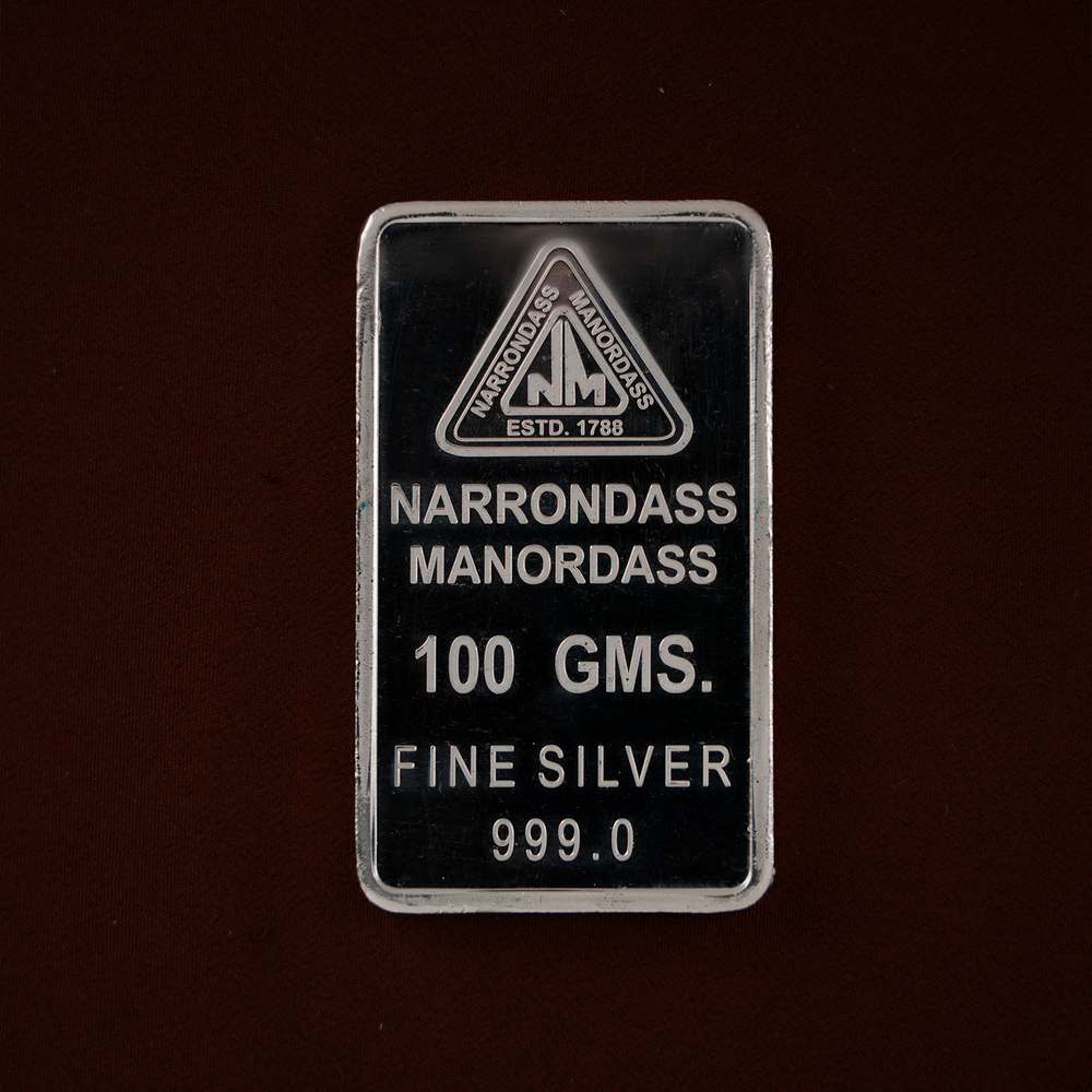 Timeless 100 Gram 999 Silver Bar