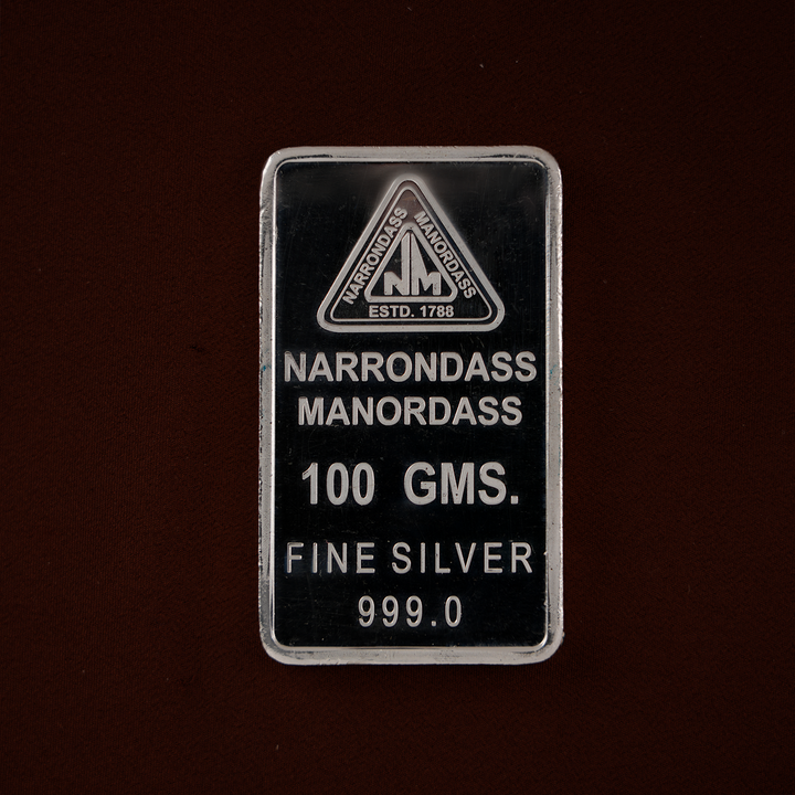 Timeless 100 Gram 999 Silver Bar