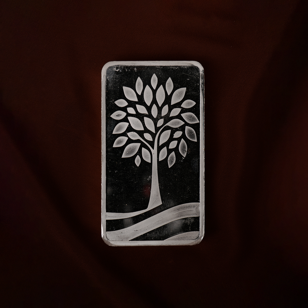 Elegant 50 Gram 999 Silver Bar