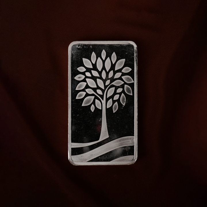 Elegant 50 Gram 999 Silver Bar